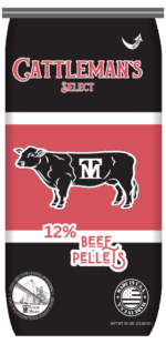 Cattlemans Select 12% Beef Pellets